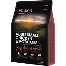 Сухой корм для взрослых собак малых пород Profine Adult Small с курицей и картофелем 2 кг (8595602517411): Тип Сухой корм