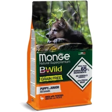 Сухий беззерновий корм Monge Dog Be Wild Gr. Free Puppy & Junior для цуценят, з качкою 2.5 кг (8009470004787): Тип Сухой корм