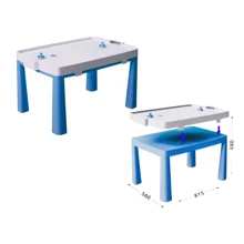 Стол детский DOLONI TOYS комплект для игры в аэрохоккей, синий (04580/1): Тип стол