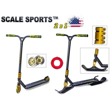 Самокат Снегоход 2 в 1 Scale Sports Adrenaline 110 mm Золотой (1279987873: Количество колес 2