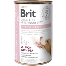 Влажный корм Brit VetDiets Hypoallergenic для собак с пищевой аллергией 400 г с лососем и горошком (8595602535873): Тип Влажный корм