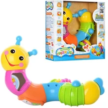 Розвиваюча іграшка Limo Toy Забавна гусениця (9182) (00-00107219): Тип стучалочка