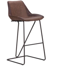 Стул барный Custer gunmetal, cowboy Coffe/Dark Brown: Производитель AMF