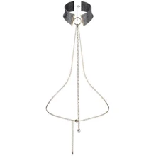 Ожерелье-воротник Bijoux Indiscrets Desir Metallique Collar - Black: Для кого Для женщин