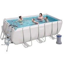 Бассейн каркасный Bestway 412х201х122 см 2 006 л/ч с дозатором и лестницей (BW 56456): undefined undefined