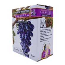 Вино Alianta Vin Isabella Moldoveneasca красное полусладкое 9-11% 3 л (WNF4840042001858): Страна производитель Молдова