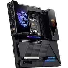 AMD MEG X870E GODLIKE UA: Оперативная память 4xDDR5 8400, до 256 ГБ