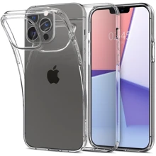 Чехол для iPhone Spigen Liquid Crystal Clear (ACS03197) for iPhone 13 Pro Max: Цвет прозрачный