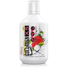 Genius Nutrition Collagen-X5 liquid 500 ml / 40 servings / Strawberry: Пол Унисекс