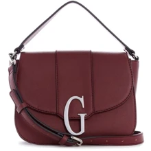 Женская сумка почтальонка GUESS бордовая (190231359524): Пол Женский
