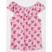 Топ H & M 5837867 122-128 см світло-рожева: Тип Блузи