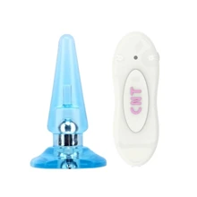 Анальный плаг с вибрацией NICOLE'S Anal Pleaser - Blue, 291323: Для кого Унисекс