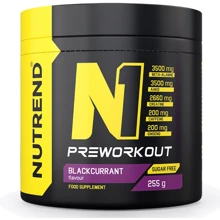 Передтренувальний комплекс Nutrend N1 255 g/30 servings/blackcurrant: Тип Комплекс до тренировки