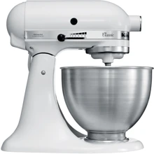 Миксер KitchenAid 5K45SSEWH	: Мощность, Вт 275