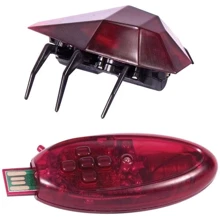 Мікро-робот Desk Pets Skitterbot червоний (1831-red): Виробник Desk Pets