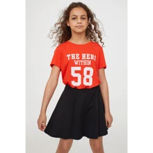 Спідниця H & M 3178125 146-152 см чорна: Тип спідниці