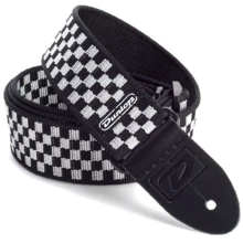 Ремінь гітарний DUNLOP D3831 BK BLACK AND WHITE CHECK: Виробник Dunlop