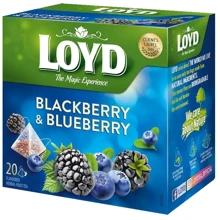 Чай Loyd фруктовий Blackberry and Blueberry ожина та чорниця 20х2 г (3103576): undefined undefined