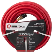 Шланг гібридний Intertool PT-1772 20 атм, 8*15мм, 20м: Тип шланг напірний