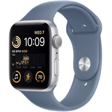 Apple Watch SE 2 44mm GPS Silver Aluminum Case with Slate Blue Sport Band (MNLD3) Approved Витринный образец: Производитель Apple
