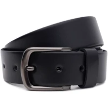 Чоловічий ремінь Borsa Leather чорний (125v1fx76-black): Стать Мужской