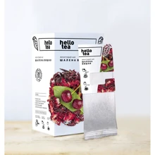 Чай Hello Tea фруктовий Божевільна вишня 20х2.6 г у фільтр-пакетах (4820208950053): undefined undefined