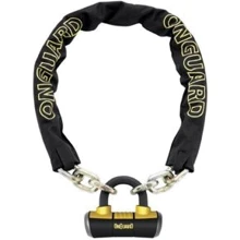 OnGuard MASTIFF ланцюг 110cм x 10мм посилена титаном + Boxer U-lock, з підсвічуванням (LCK-35-01): Виробник OnGuard