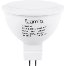 Набор ламп 2шт Ilumia 076 L-5-MR16-GU53-NW 500Лм, 5Вт, GU5.3, 4000К (LP6966): undefined undefined