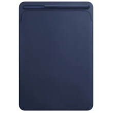 Аксессуар для iPad Apple Leather Sleeve Midnight Blue (MPU22) for iPad Pro 10.5": Цвет синий