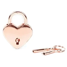 Замочек Liebe Seele Heart Shape Padlock Rose Gold (2 шт): Производитель Liebe Seele