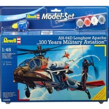 Подарочный набор Revell Вертолет AH-64D Apache 100-Mil 1:48 (64896): Производитель Revell