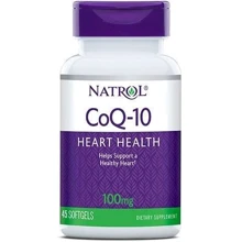 Natrol CoQ-10, 100 mg, 45 Softgels: Вид Ферментные