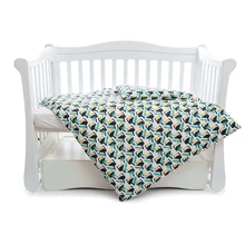 Сменная постель 3 эл. Twins Comfort line 3054-C-055, Тукан, зеленая: Тип постельный комплект