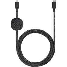 Кабель Native Union Night Cable USB-C to Lightning 2m Cosmos Black (NCABLE-CL-CS-BK-NP): Тип USB-C - Lightning