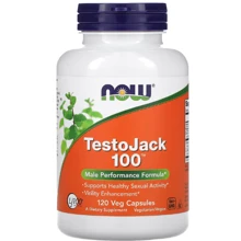 NOW Foods TestoJack 100 120 veg caps Тестостероновый комплекс: Форма выпуска Капсулы