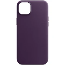Чехол для iPhone ArmorStandart FAKE Leather Case Dark Cherry for iPhone 13 (ARM61370): Цвет фиолетовый