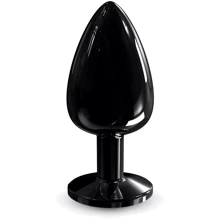 Металева анальна пробка із кристалом Dorcel - Diamond Plug Black M: Для кого унісекс