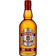 Віскі Chivas Regal 12 years old 0.7л, 40% (STA80432402931): Об'єм, л 0.7