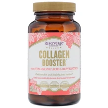 ReserveAge Nutrition Collagen Booster with Hyaluronic Acid and Resveratrol Коллаген с гиалуроновой кислотой и ресвератолом 120 капсул: Тип Коллаген
