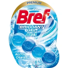 Туалетный блок Bref Арктический океан Блестящий гель 42 г: Назначение Для туалета