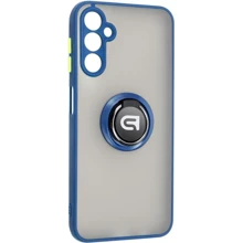 Чехол для телефонов ArmorStandart Frosted Matte Ring Navy Blue for Samsung A145 Galaxy A14 4G/A146 Galaxy A14 5G (ARM68352): Совместимость Samsung A145 Galaxy A14 4G/A146 Galaxy A14 5G