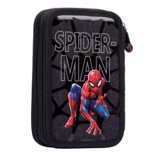 Пенал твердый YES двойной HP-01 Marvel.Spider-Man, серый (533086): Год выпуска коллекции 2021
