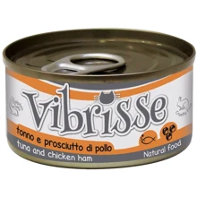 Влажный корм Vibrisse с тунцом и куриной ветчиной 70 г (A1018768): Тип Влажный корм