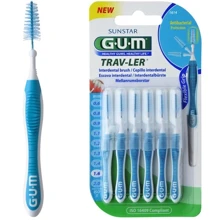 GUM TravLer Зубная щетка для межзубных промежутков 1.6 mm 6 шт: Вид Интердентальная