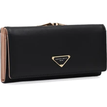 Жіночий гаманець Monsen чорний (K12335-black): Стать жіночий