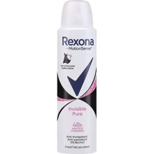 Rexona Motion Sense invisible pure Антиперспирант-спрей 150 ml: Назначение От запаха