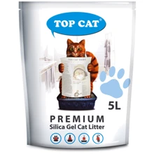 Наполнитель для кошачьего туалета Top Cat premium силикагелевый 5 л (4820169480101): Вид Силикагелевый