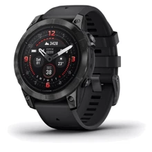 Смарт-часы Garmin Epix Pro (Gen 2) 47mm Sapphire Carbon Grey DLC Titanium with Black Band (010-02803-11): Дисплей 1.3 AMOLED (416x416)