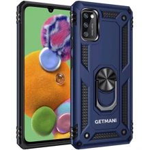 Чехол для телефонов Mobile Case Shockproof Serge Magnetic Ring Navy Blue for Samsung A415 Galaxy A41: Совместимость Samsung A415 Galaxy A41