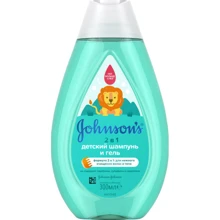 Johnson’s Baby Детский шампунь и гель 2в1 "Нет больше слез" 300 ml: Тип Шампунь